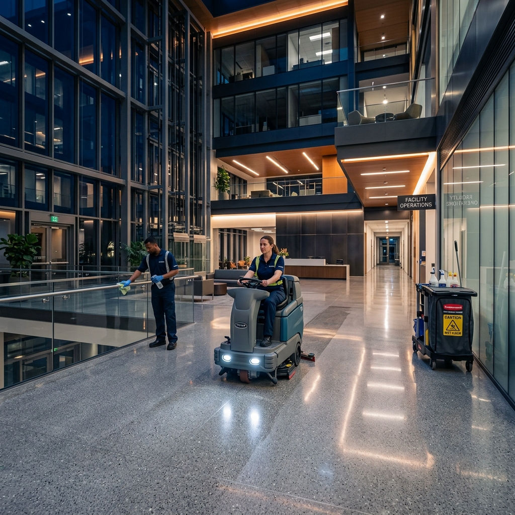 Commercial Cleaning & Waste Logistics